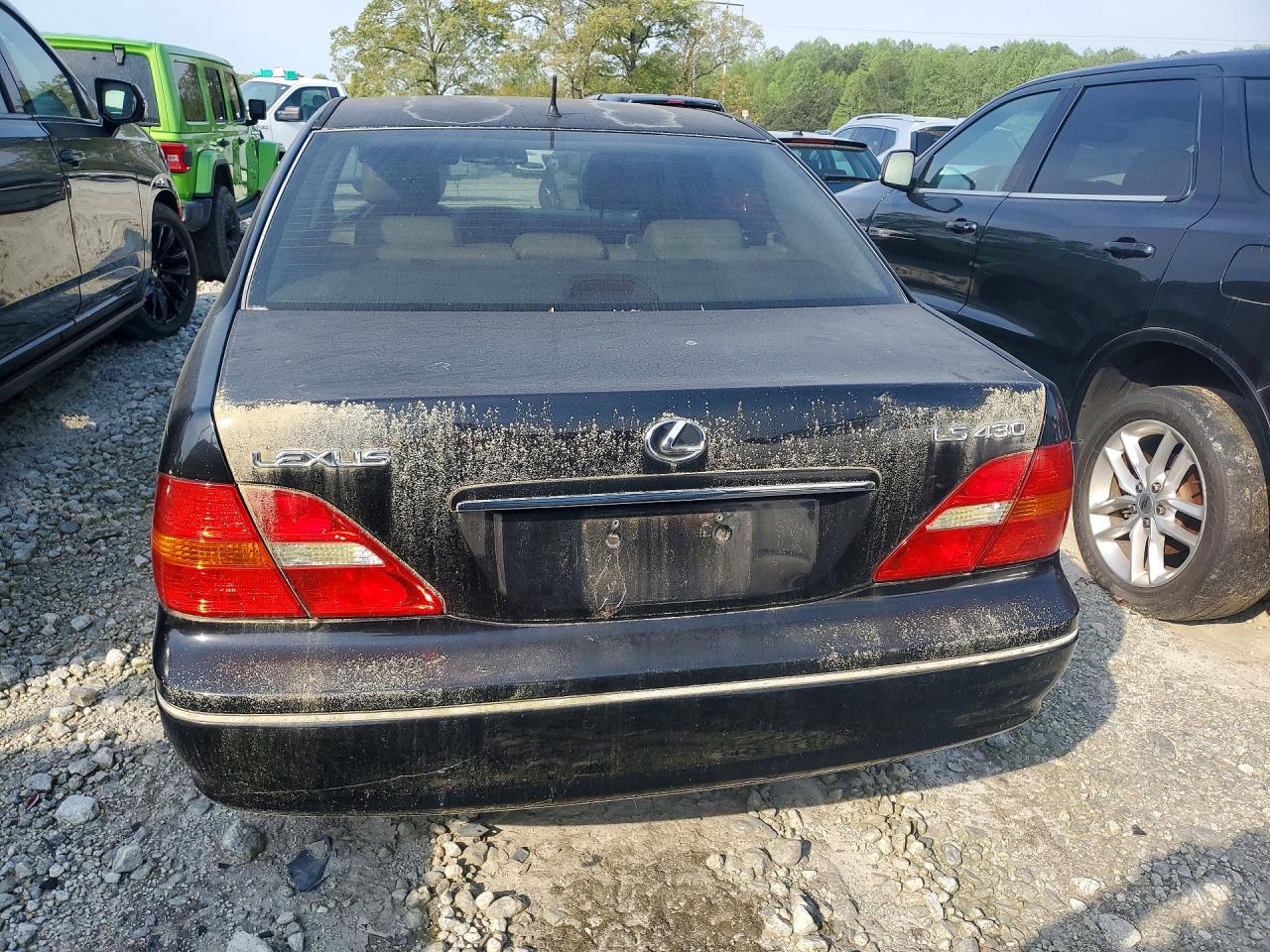 2002 Lexus Ls 430 Black vin: JTHBN30F220085330