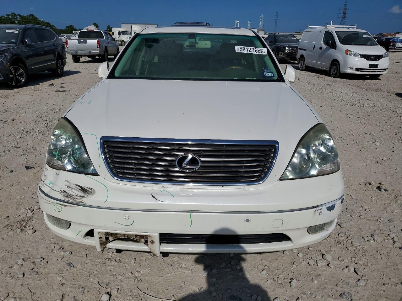 2003 Lexus Ls 430 Белый vin: JTHBN30F230107182