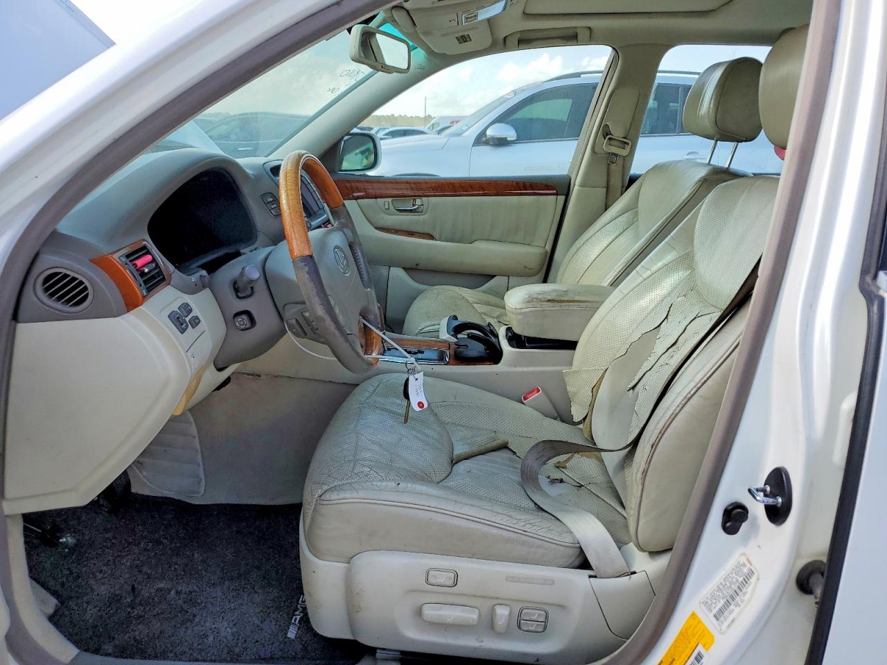 2003 Lexus Ls 430 Белый vin: JTHBN30F230107182