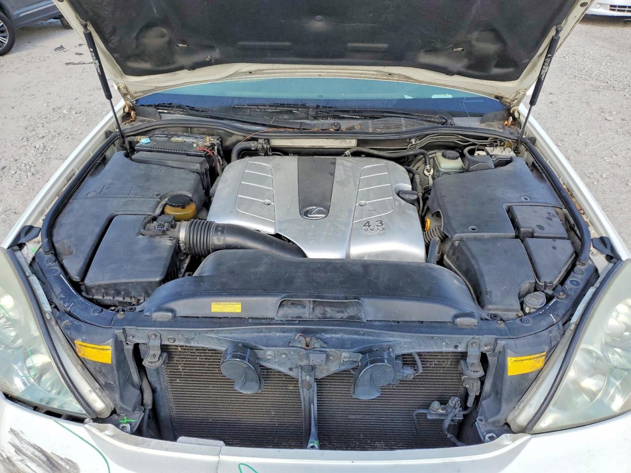 2003 Lexus Ls 430 Белый vin: JTHBN30F230107182
