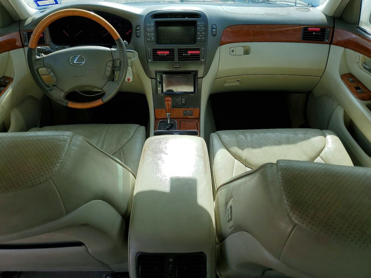 2003 Lexus Ls 430 Белый vin: JTHBN30F230107182