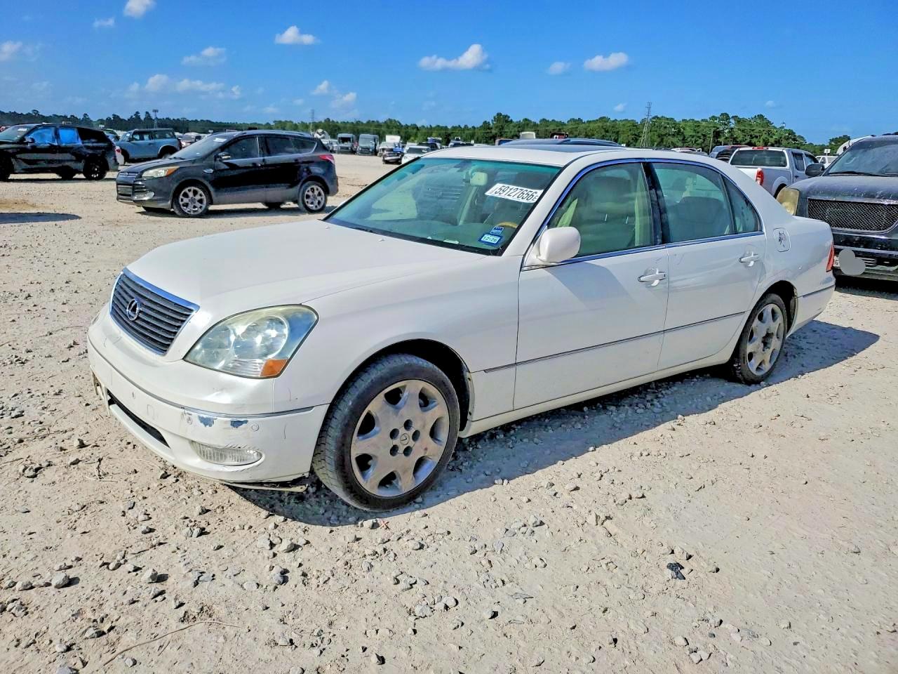 2003 Lexus Ls 430 Белый vin: JTHBN30F230107182