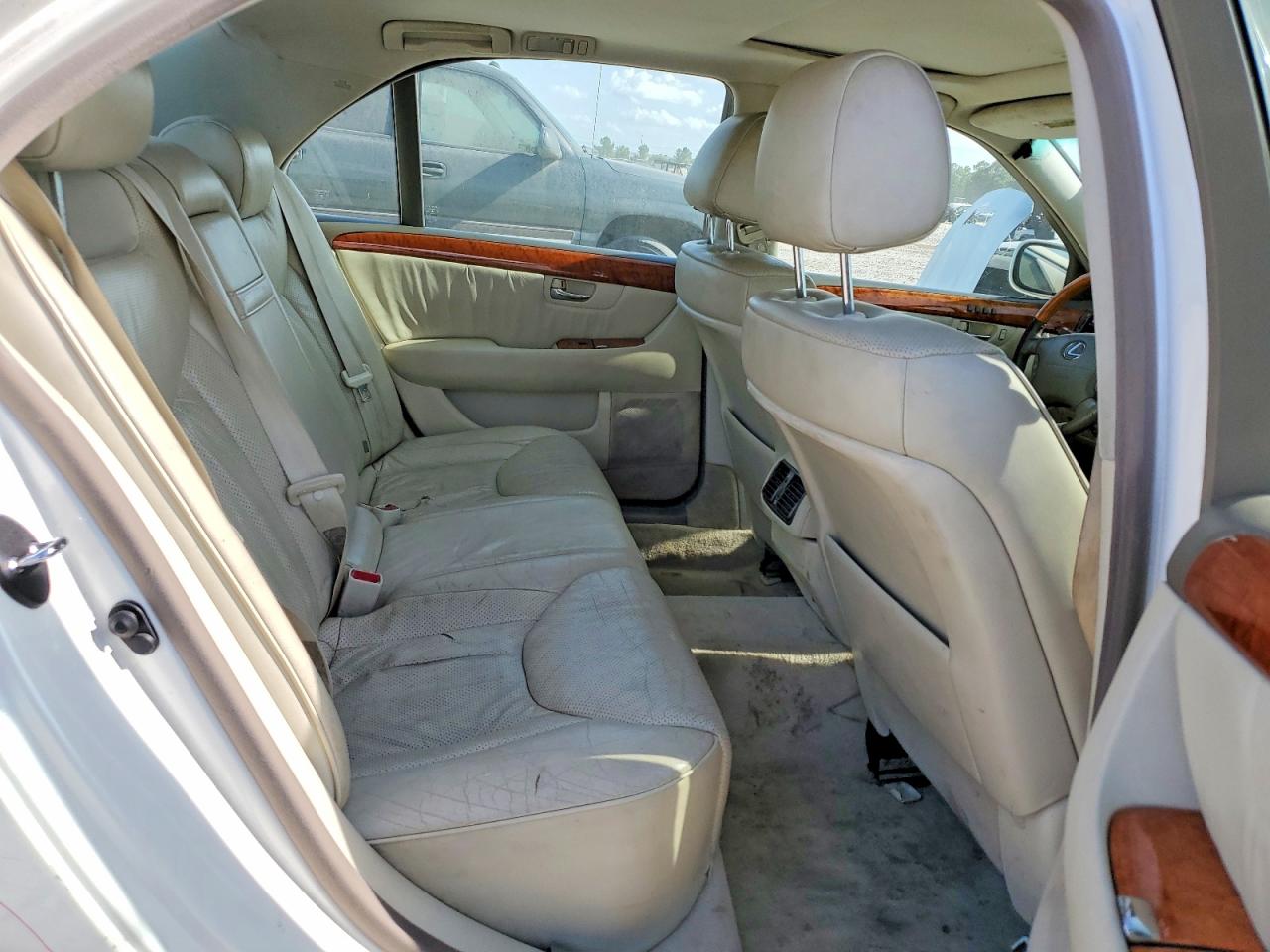 2003 Lexus Ls 430 Белый vin: JTHBN30F230107182