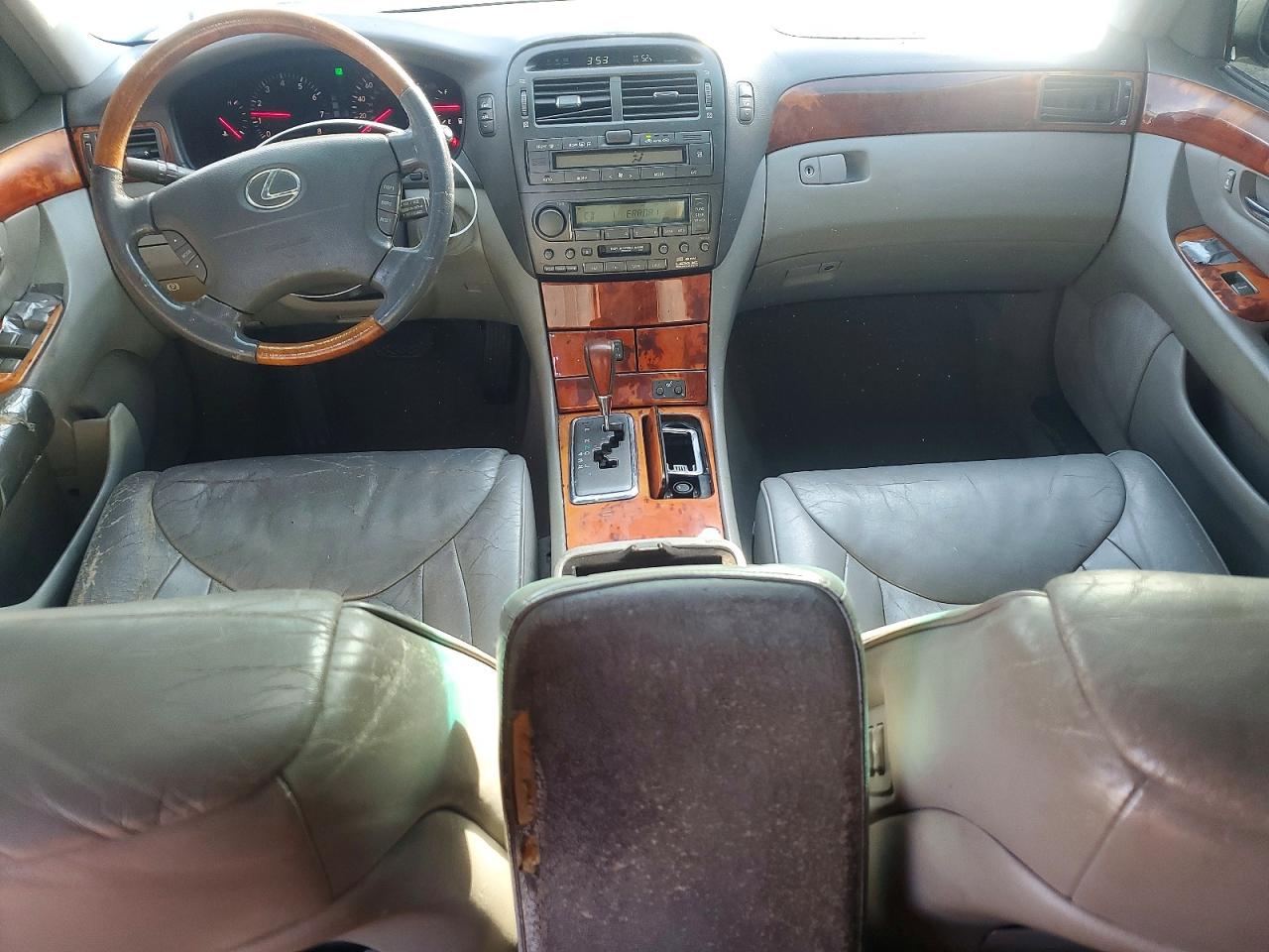 2001 Lexus Ls 430 Base Silver vin: JTHBN30F310001434