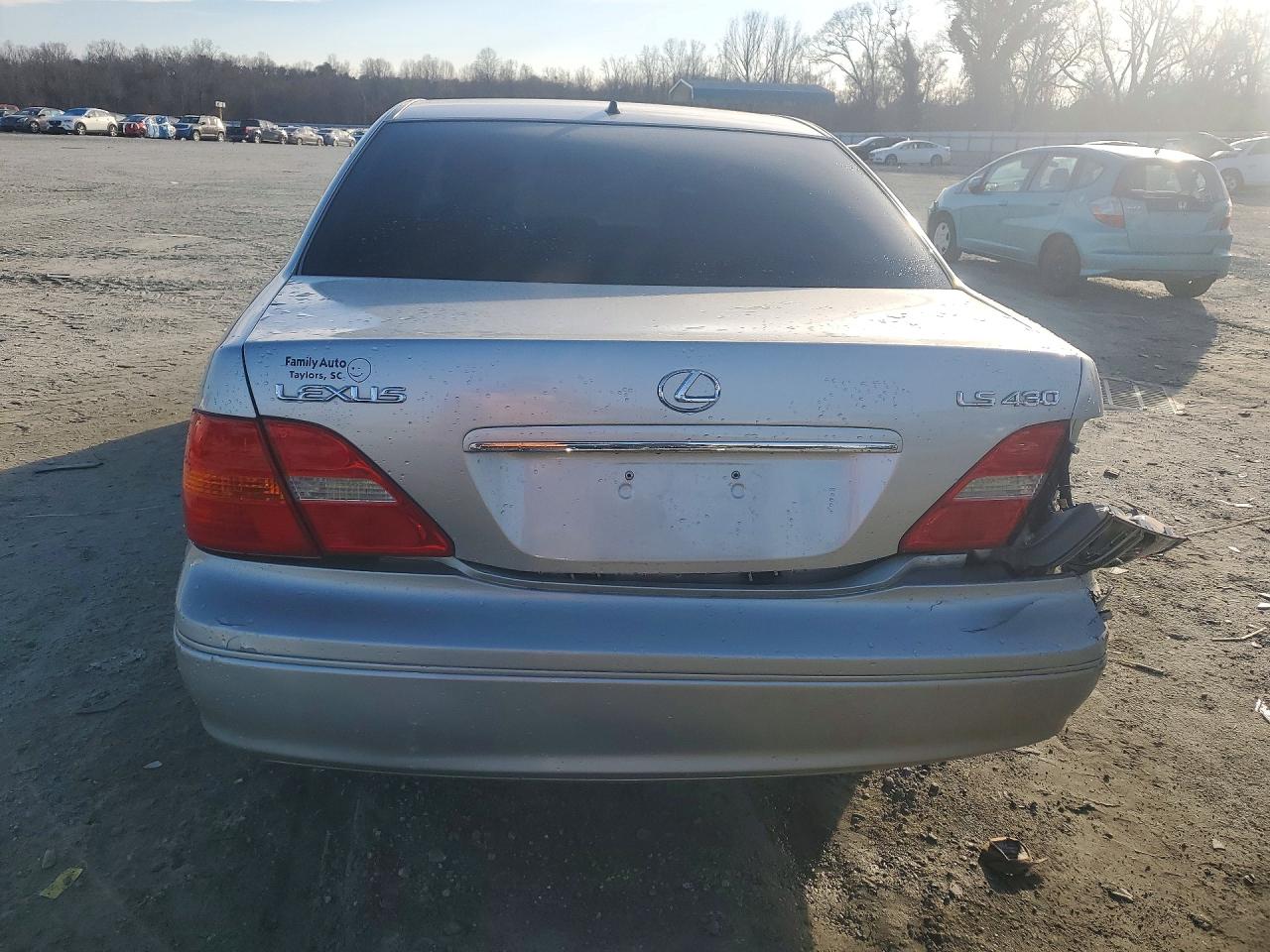 2001 Lexus Ls 430 Base Silver vin: JTHBN30F310001434
