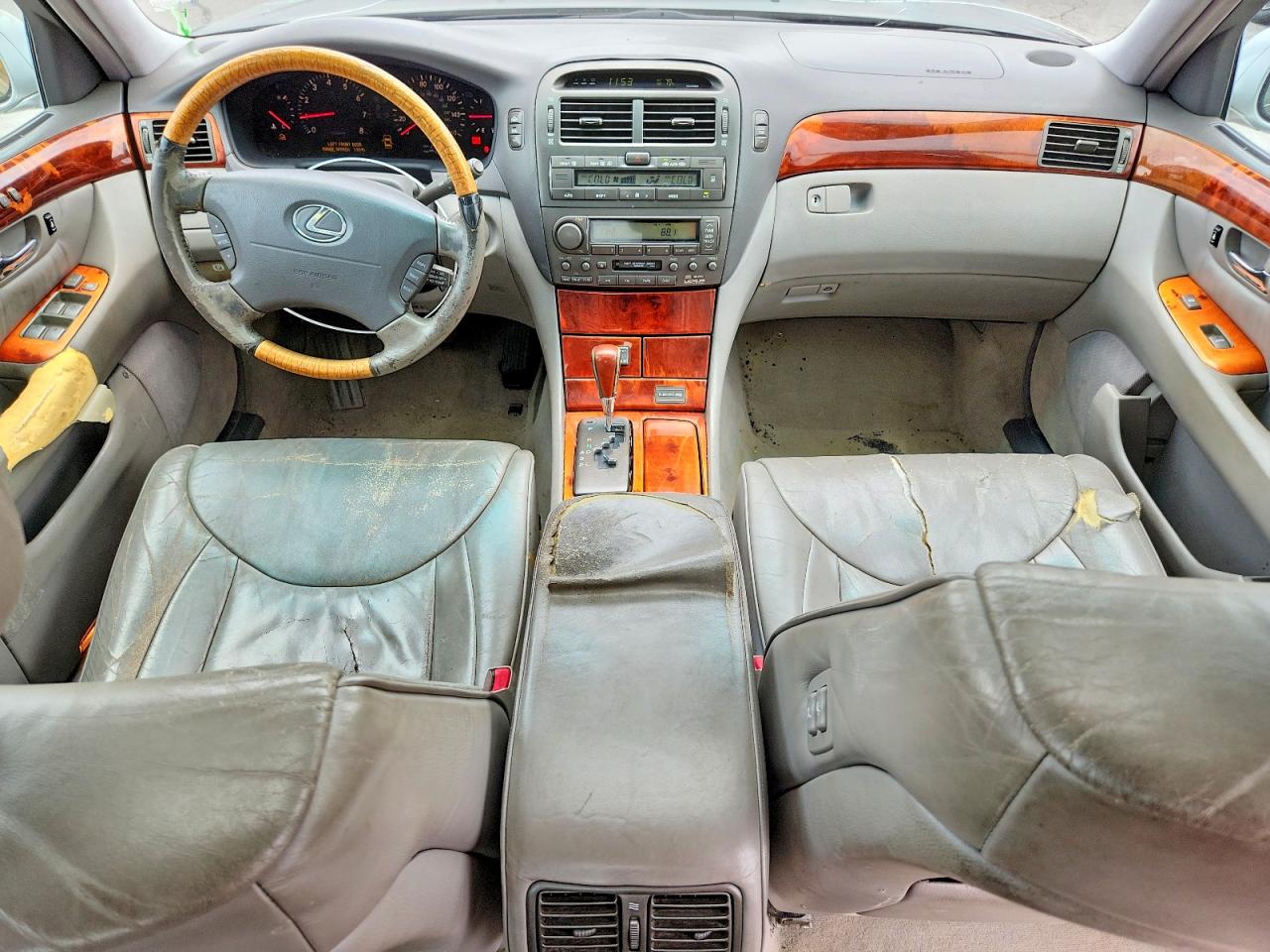 2001 Lexus Ls 430 Green vin: JTHBN30F310017374