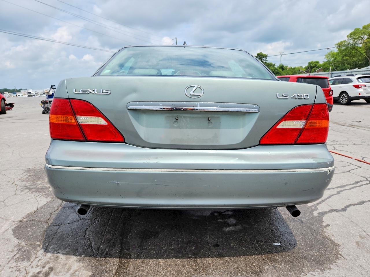 2001 Lexus Ls 430 Green vin: JTHBN30F310017374