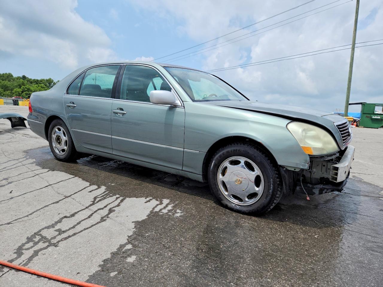 2001 Lexus Ls 430 Green vin: JTHBN30F310017374