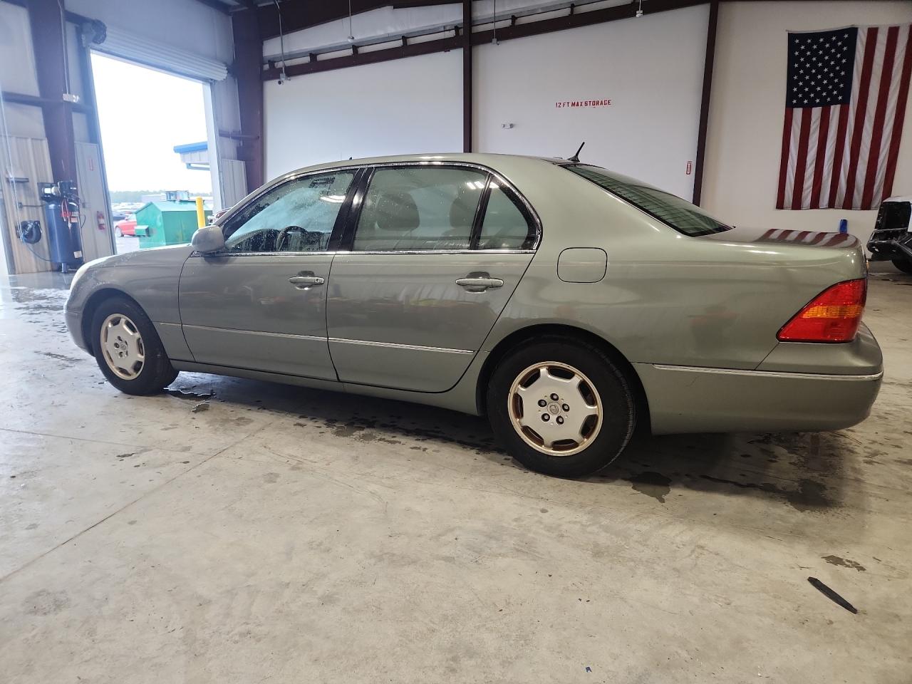 2002 Lexus Ls 430 Gray vin: JTHBN30F320081545