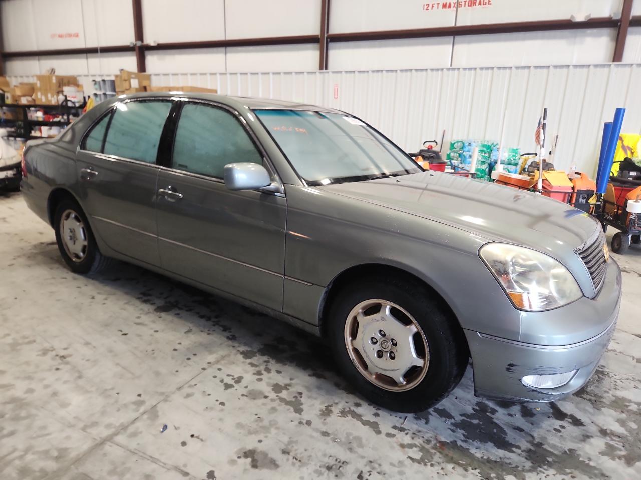 2002 Lexus Ls 430 Gray vin: JTHBN30F320081545