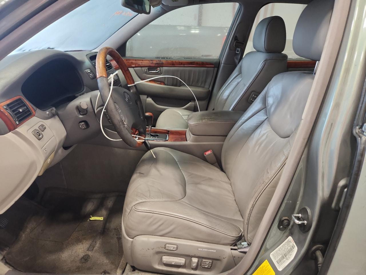 2002 Lexus Ls 430 Gray vin: JTHBN30F320081545