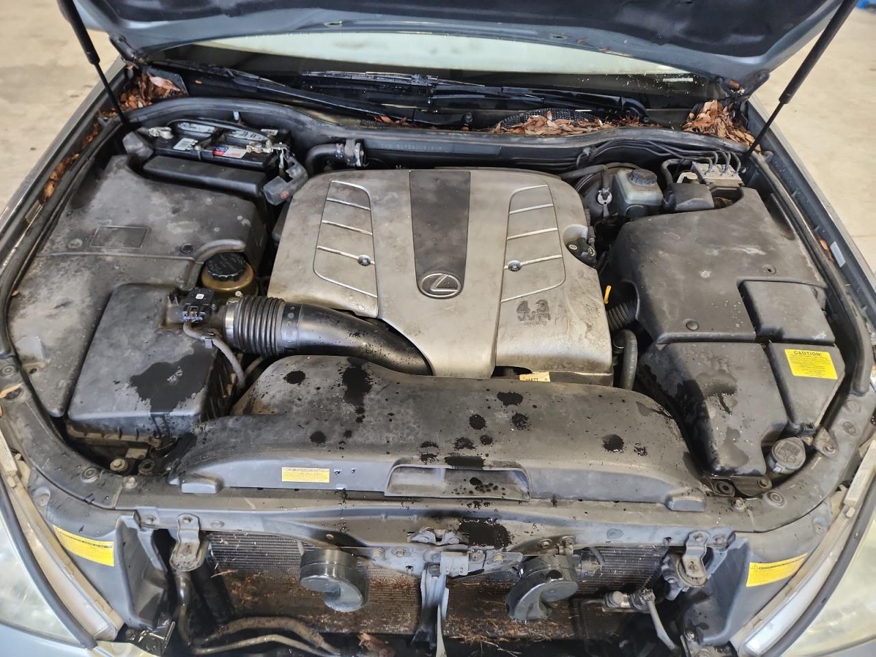 2002 Lexus Ls 430 Gray vin: JTHBN30F320081545