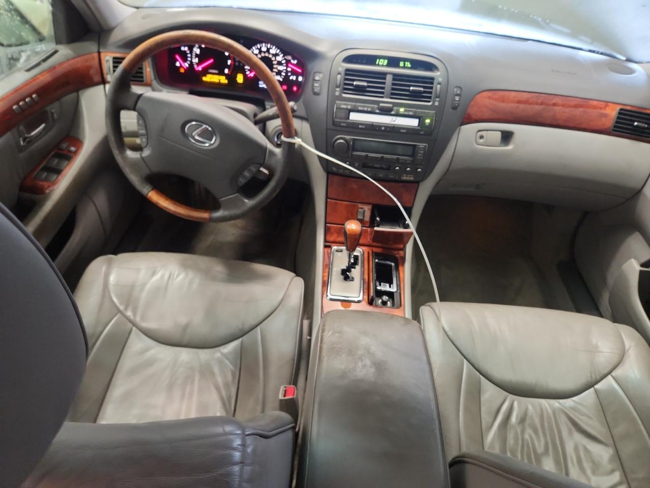 2002 Lexus Ls 430 Gray vin: JTHBN30F320081545