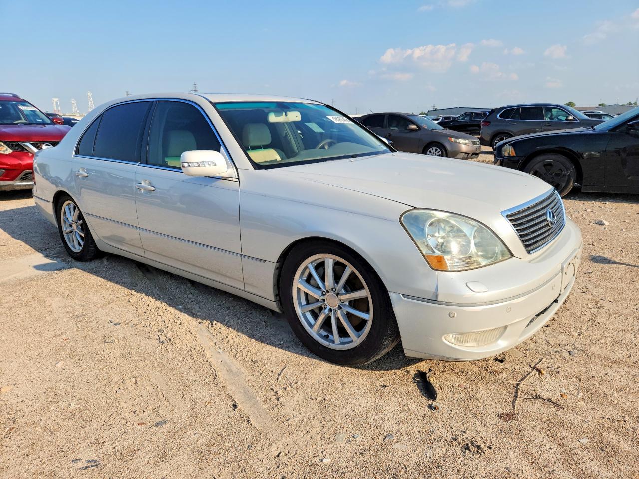 2003 Lexus Ls 430 Silver vin: JTHBN30F330097911