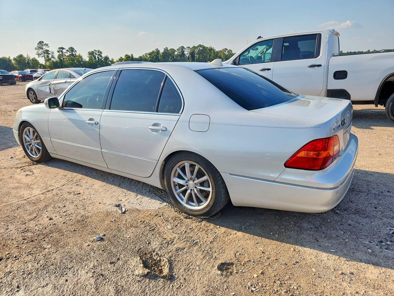 2003 Lexus Ls 430 Silver vin: JTHBN30F330097911