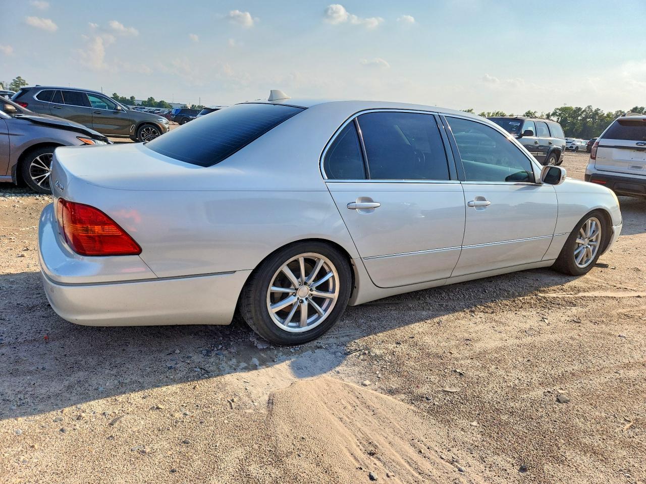 2003 Lexus Ls 430 Silver vin: JTHBN30F330097911
