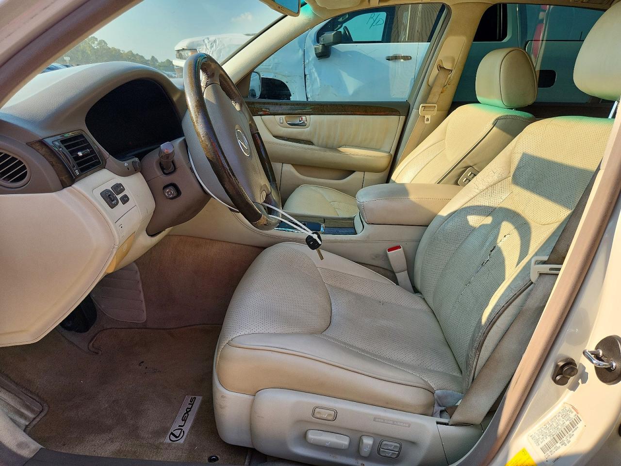 2003 Lexus Ls 430 Silver vin: JTHBN30F330097911