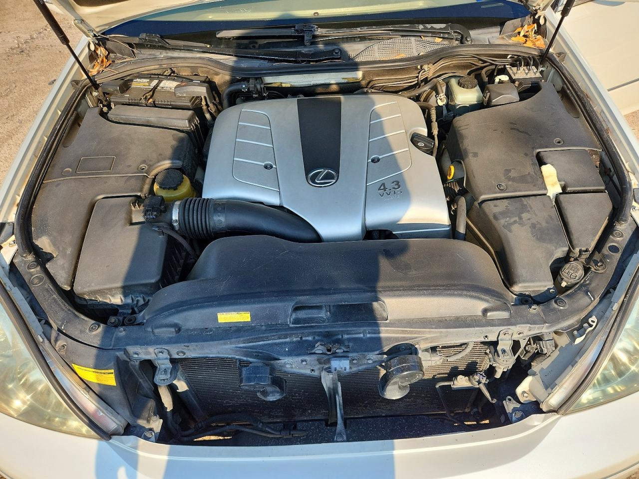 2003 Lexus Ls 430 Silver vin: JTHBN30F330097911