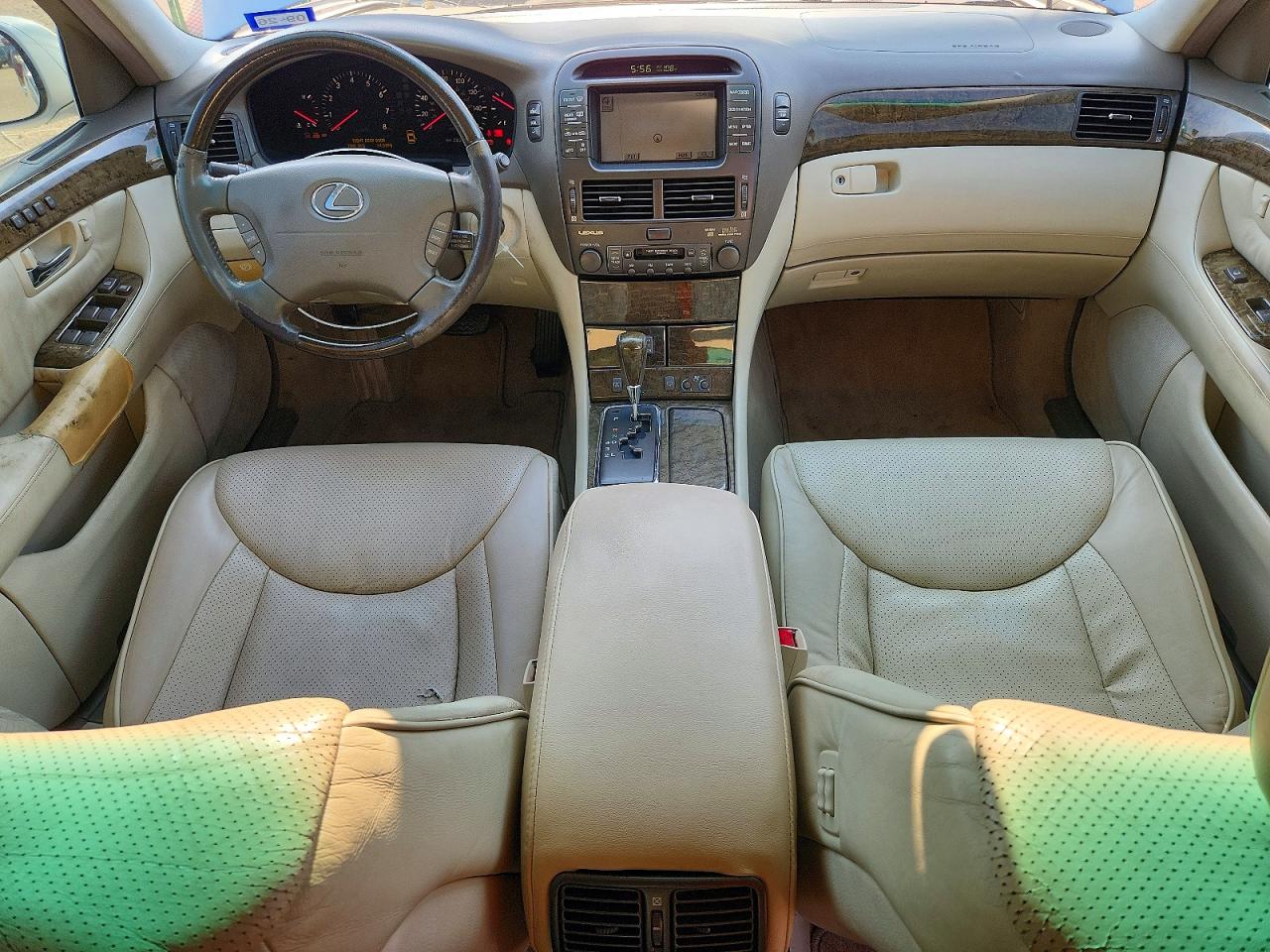 2003 Lexus Ls 430 Silver vin: JTHBN30F330097911