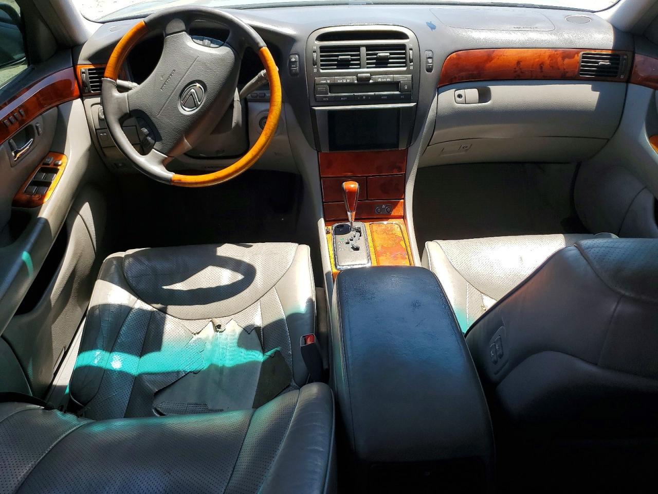 2003 Lexus Ls 430 Silver vin: JTHBN30F330103139