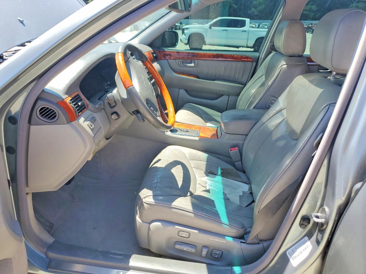 2003 Lexus Ls 430 Silver vin: JTHBN30F330103139