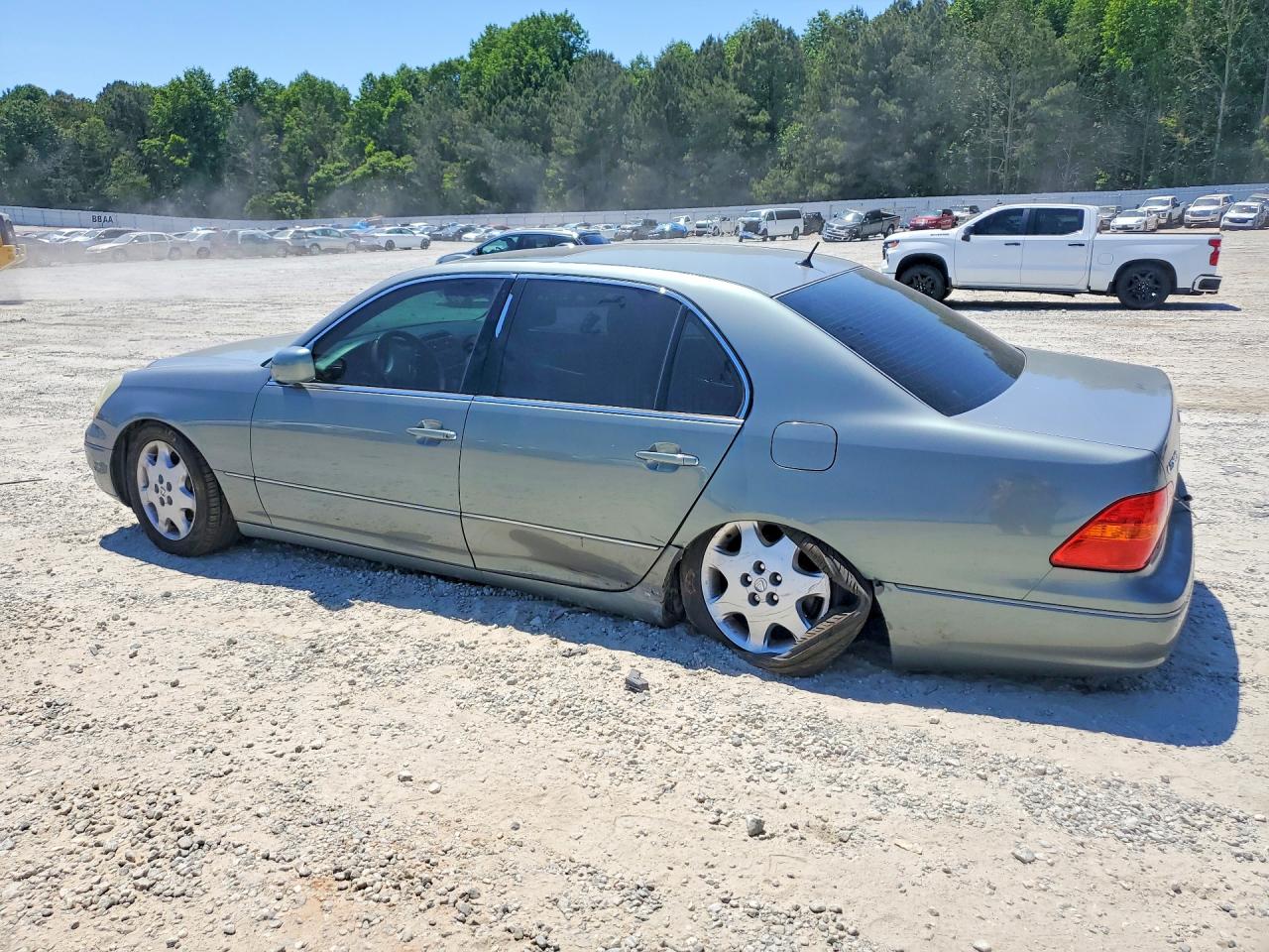 2003 Lexus Ls 430 Silver vin: JTHBN30F330103139