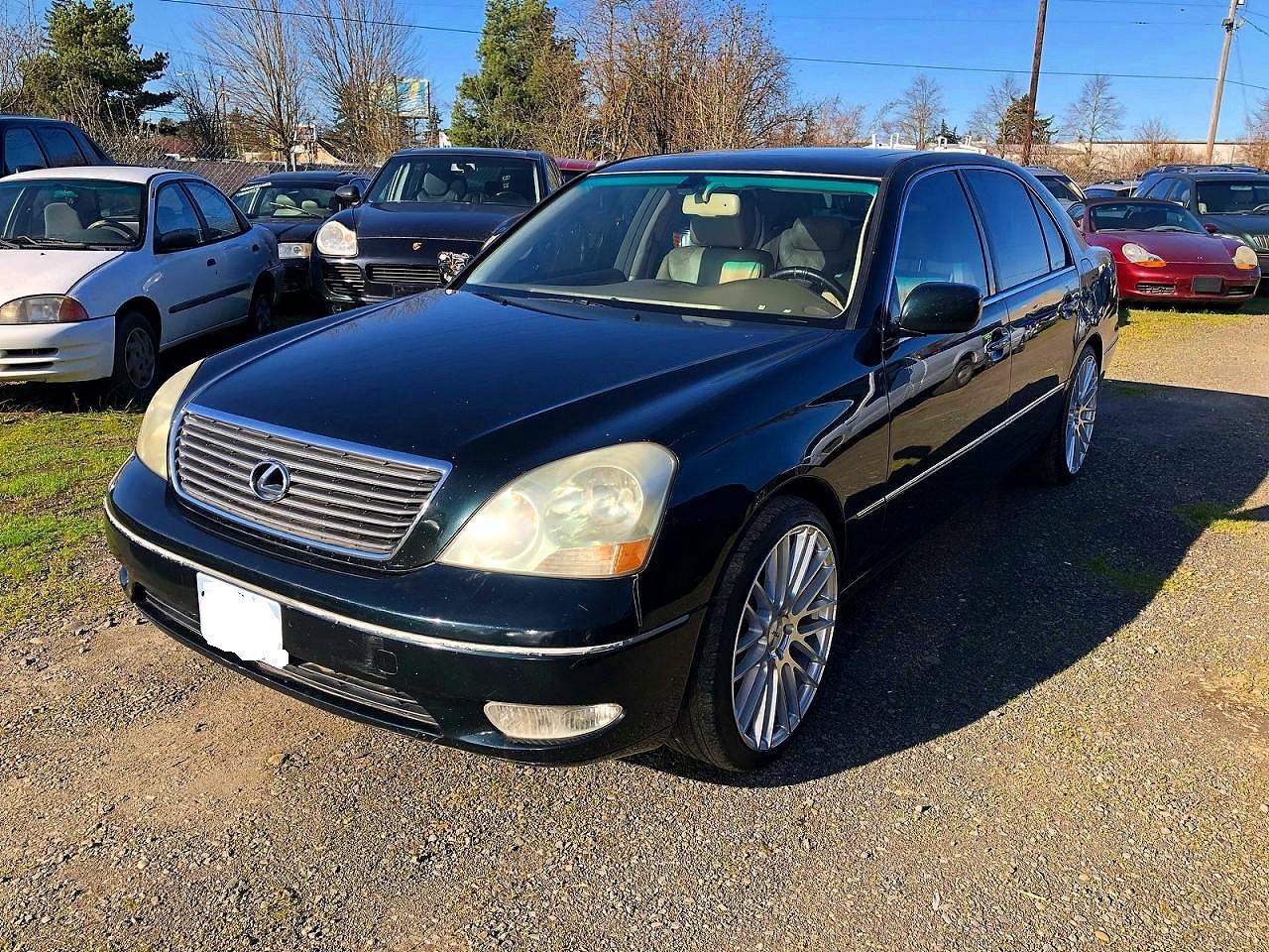 2001 Lexus Ls 430 Green vin: JTHBN30F410011728