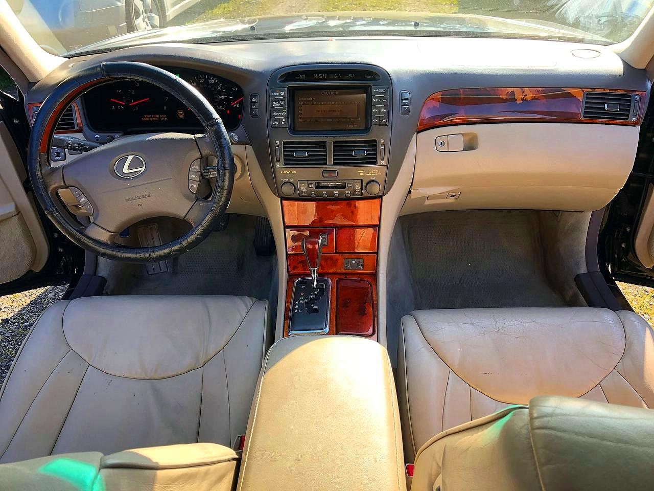 2001 Lexus Ls 430 Green vin: JTHBN30F410011728