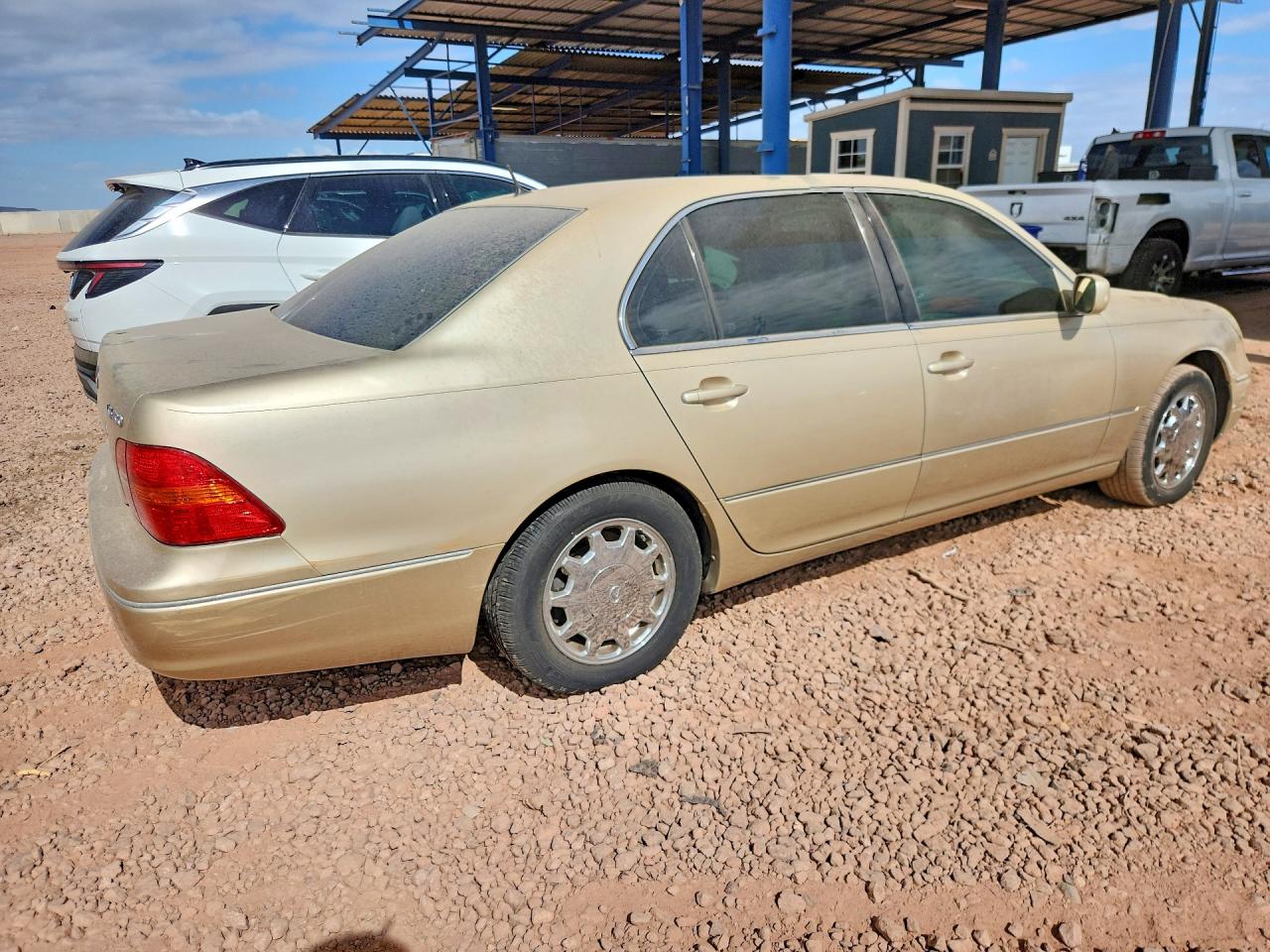 2001 Lexus Ls 430 Tan vin: JTHBN30F410039660