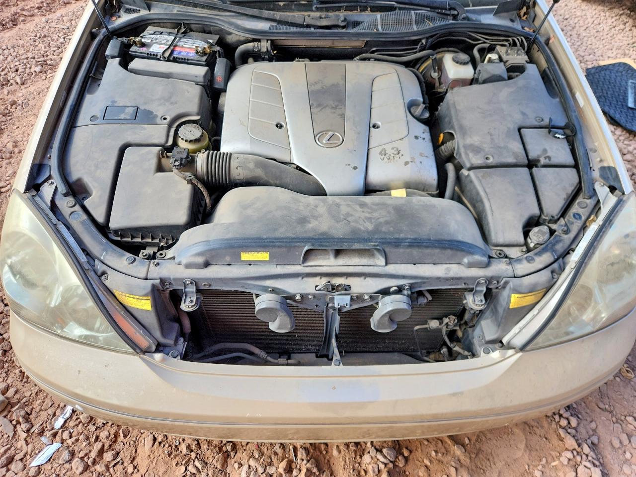 2001 Lexus Ls 430 Tan vin: JTHBN30F410039660