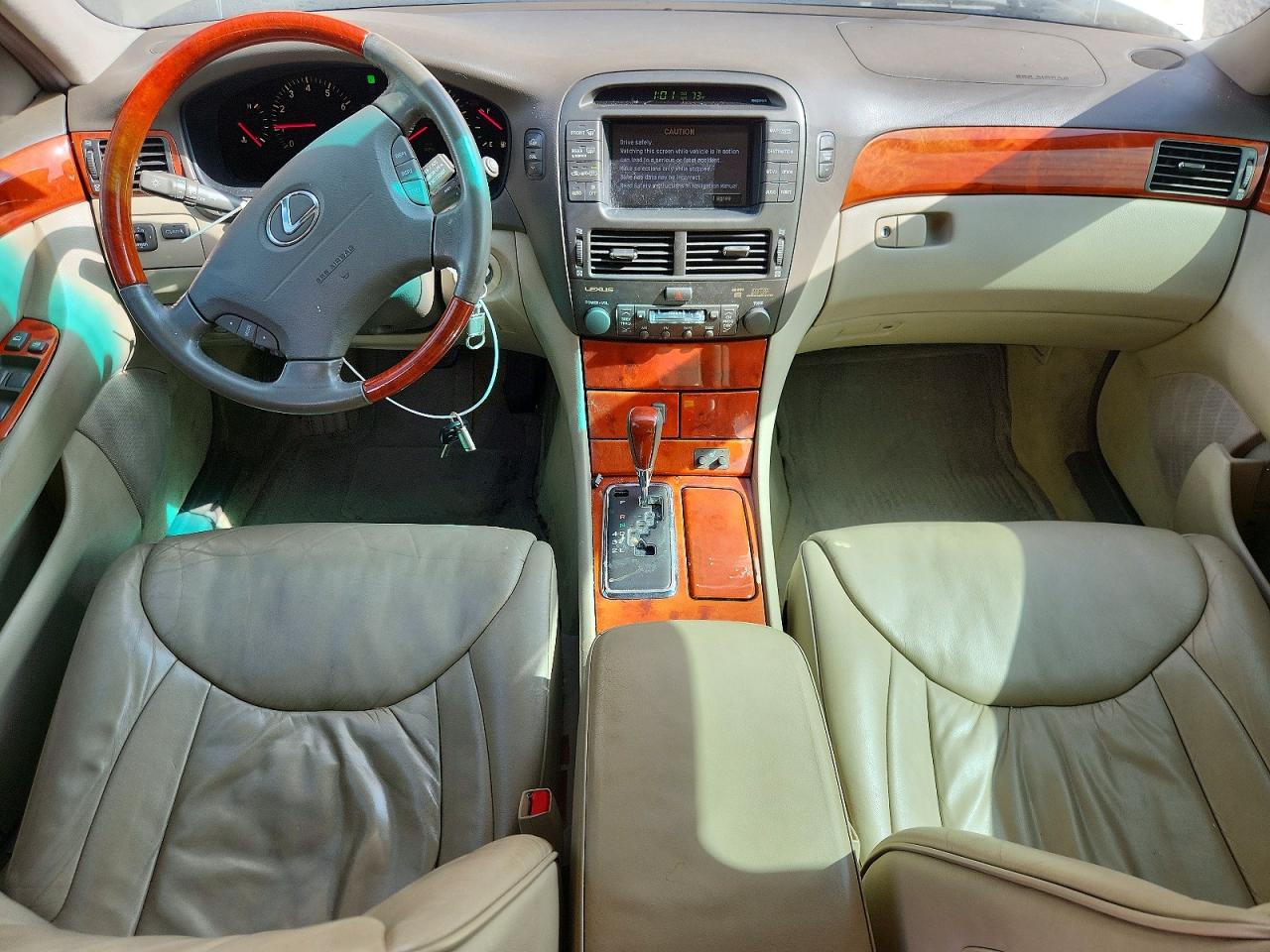 2001 Lexus Ls 430 Tan vin: JTHBN30F410039660