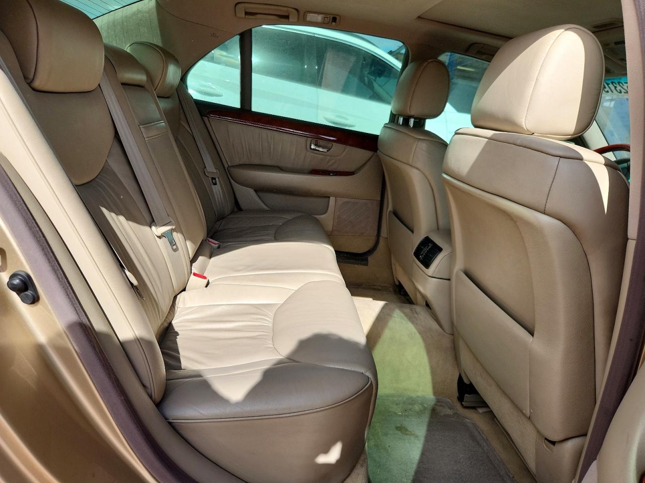 2001 Lexus Ls 430 Tan vin: JTHBN30F410039660