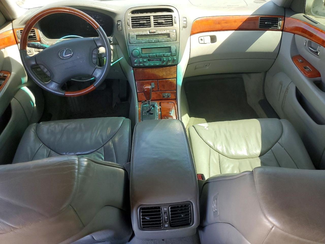 2002 Lexus Ls 430 Silver vin: JTHBN30F420082235