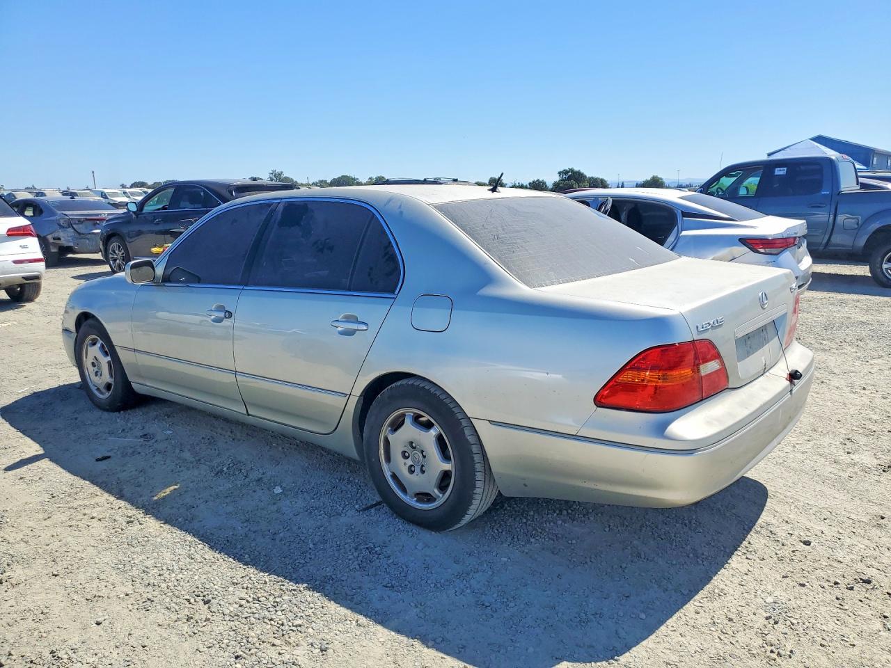 2002 Lexus Ls 430 Silver vin: JTHBN30F420082235