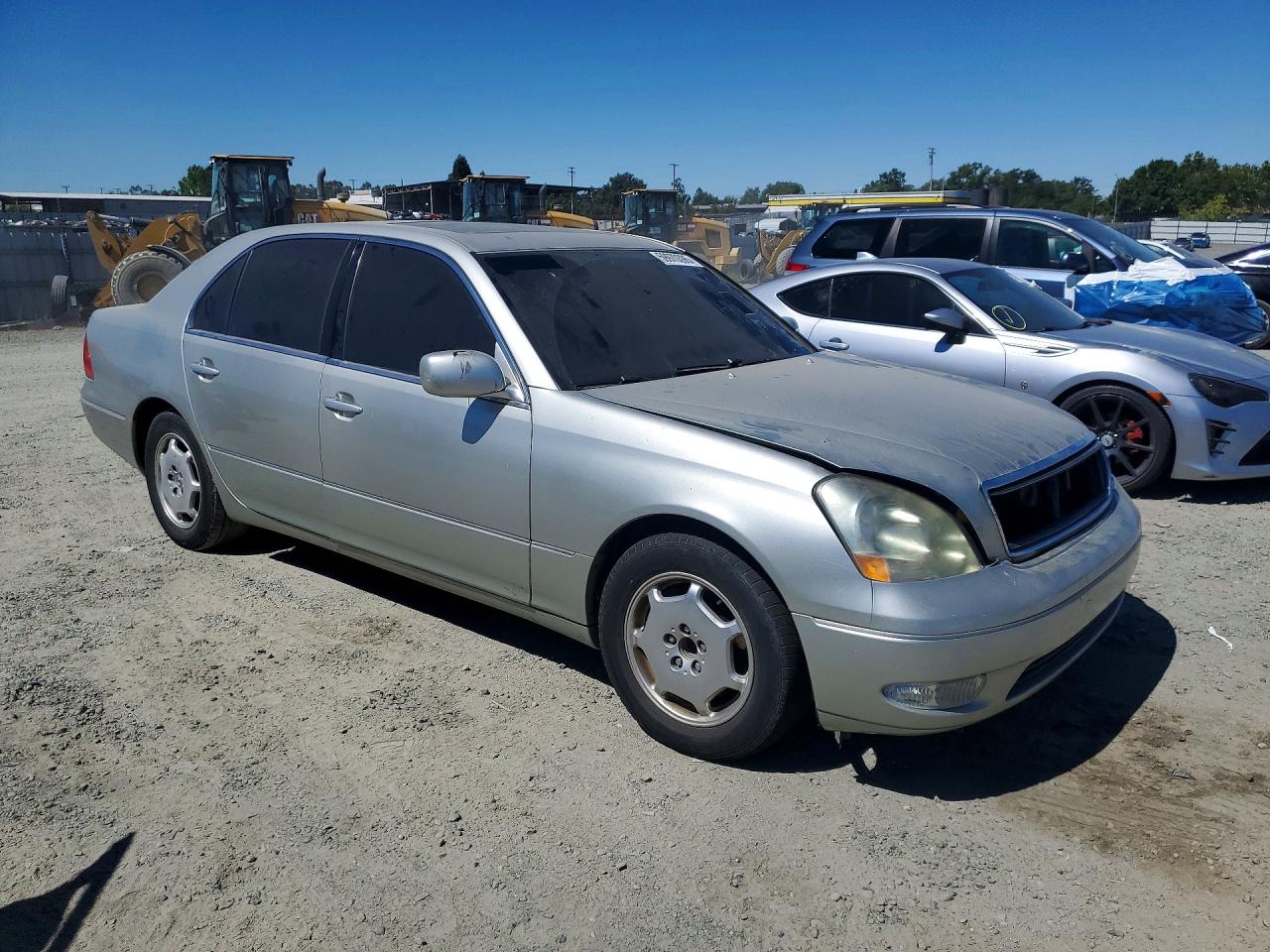 2002 Lexus Ls 430 Silver vin: JTHBN30F420082235
