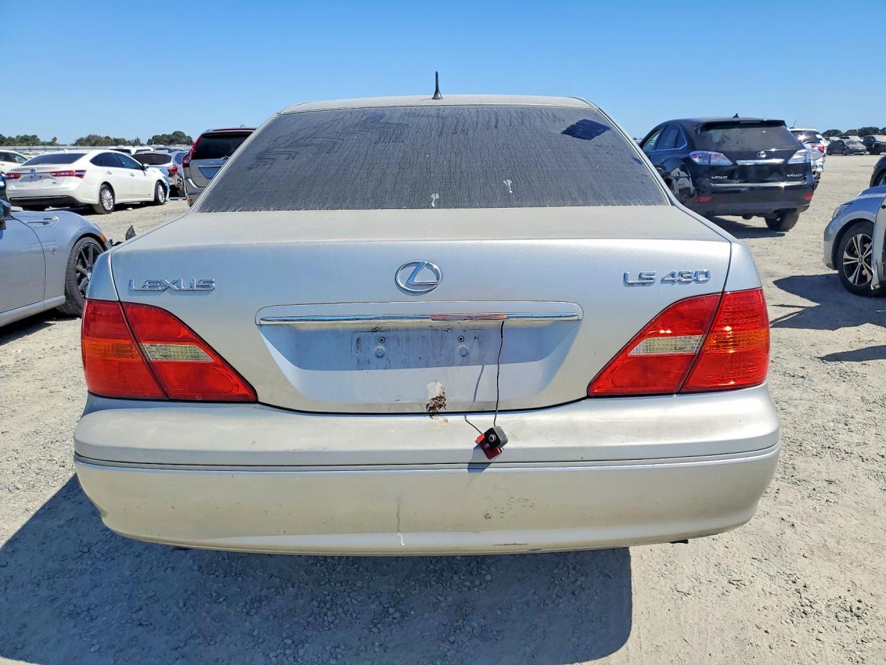 2002 Lexus Ls 430 Silver vin: JTHBN30F420082235