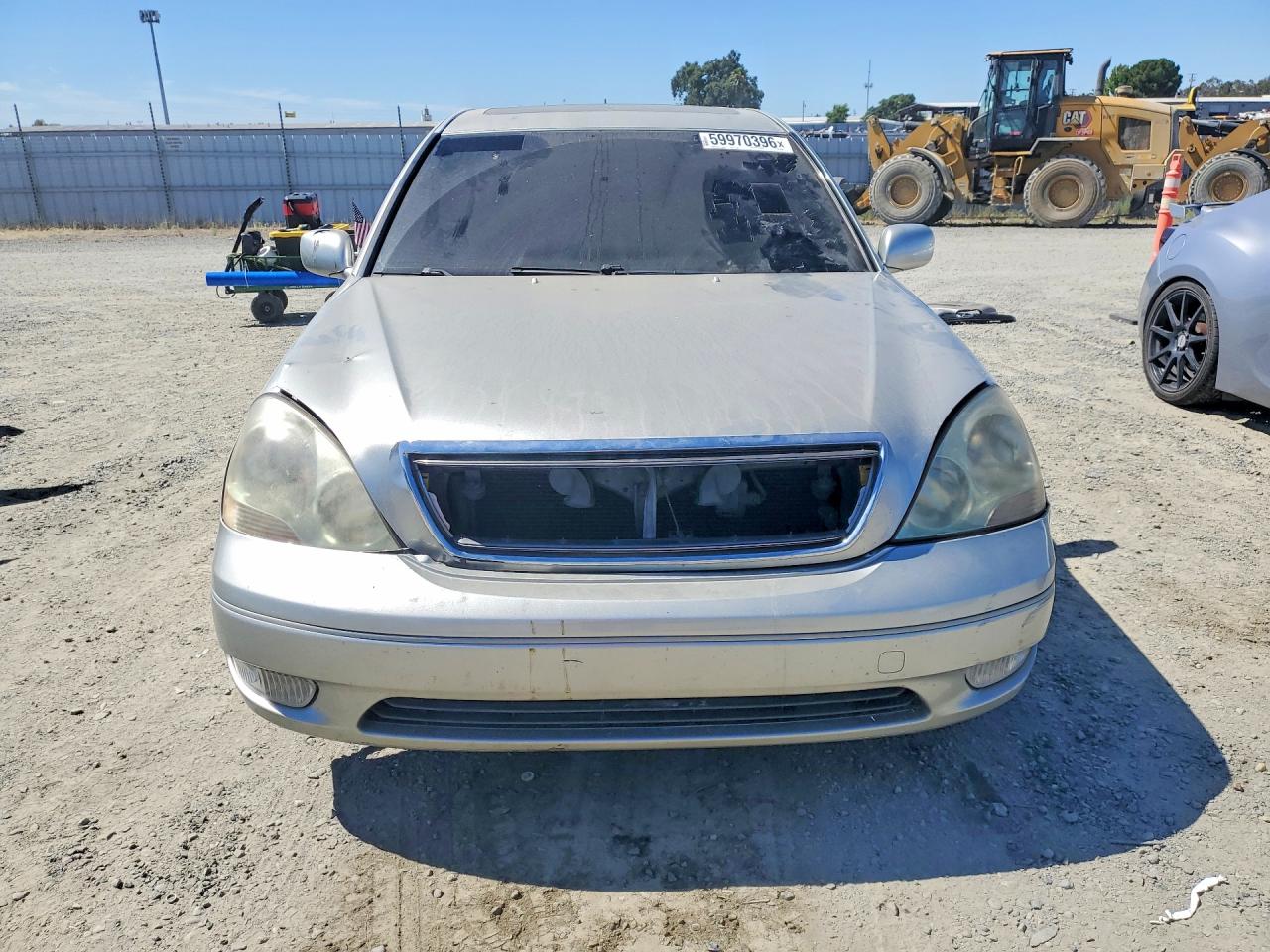 2002 Lexus Ls 430 Silver vin: JTHBN30F420082235