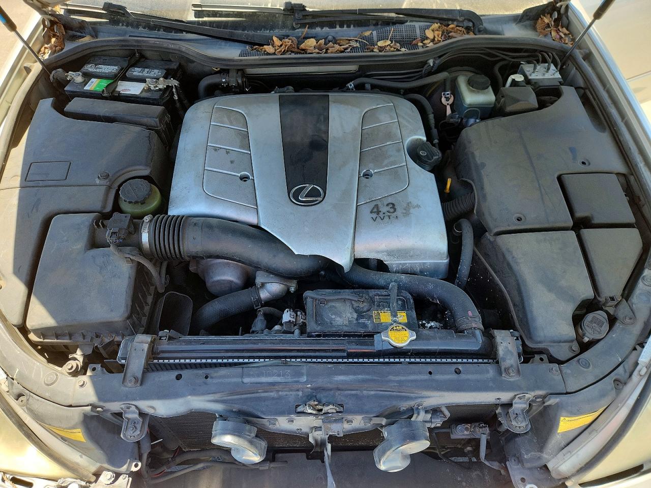 2002 Lexus Ls 430 Silver vin: JTHBN30F420082235