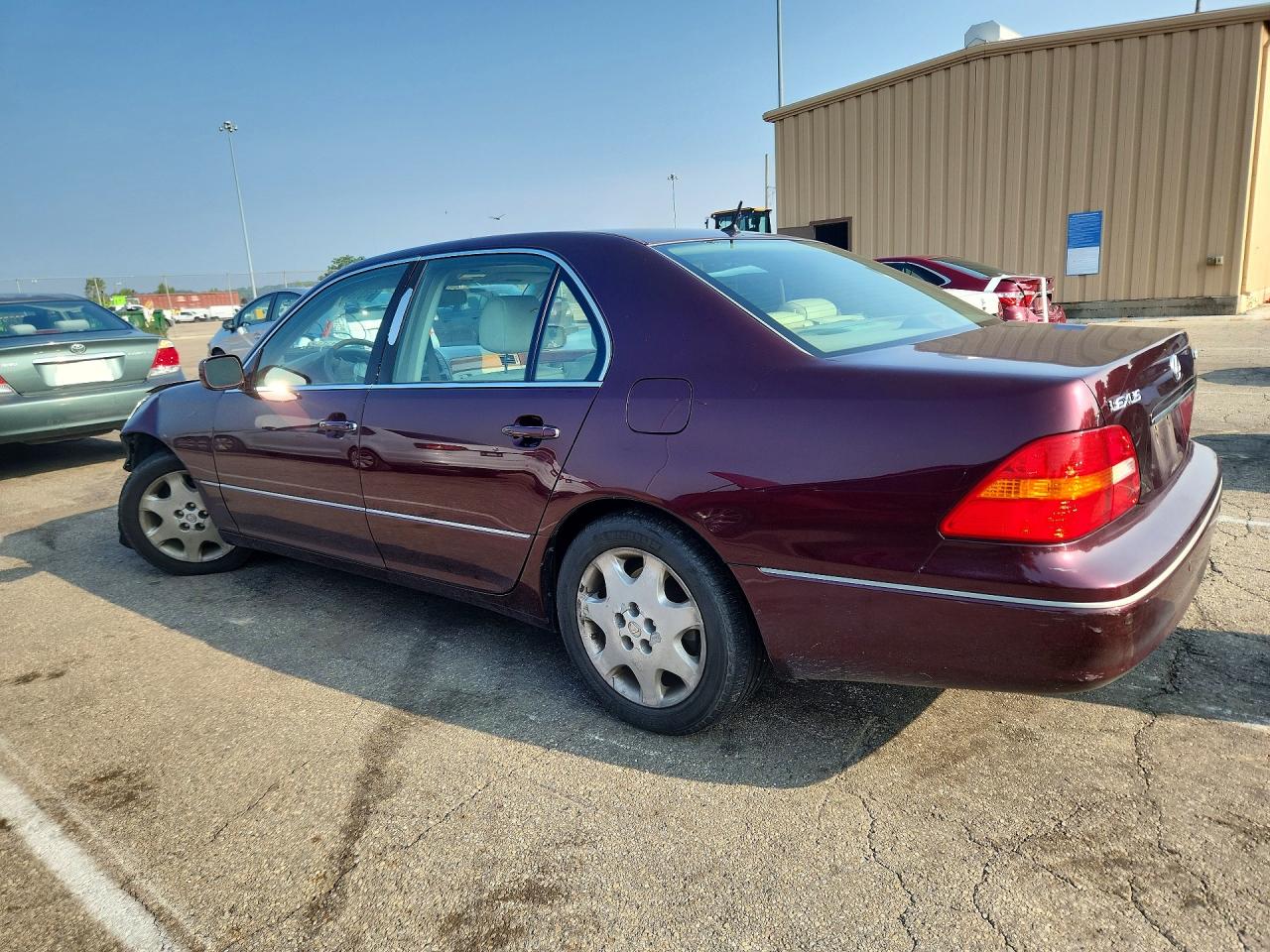 2003 Lexus Ls 430 Burgundy vin: JTHBN30F430118085