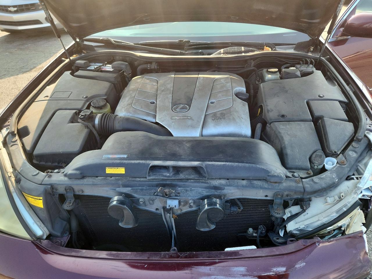 2003 Lexus Ls 430 Burgundy vin: JTHBN30F430118085