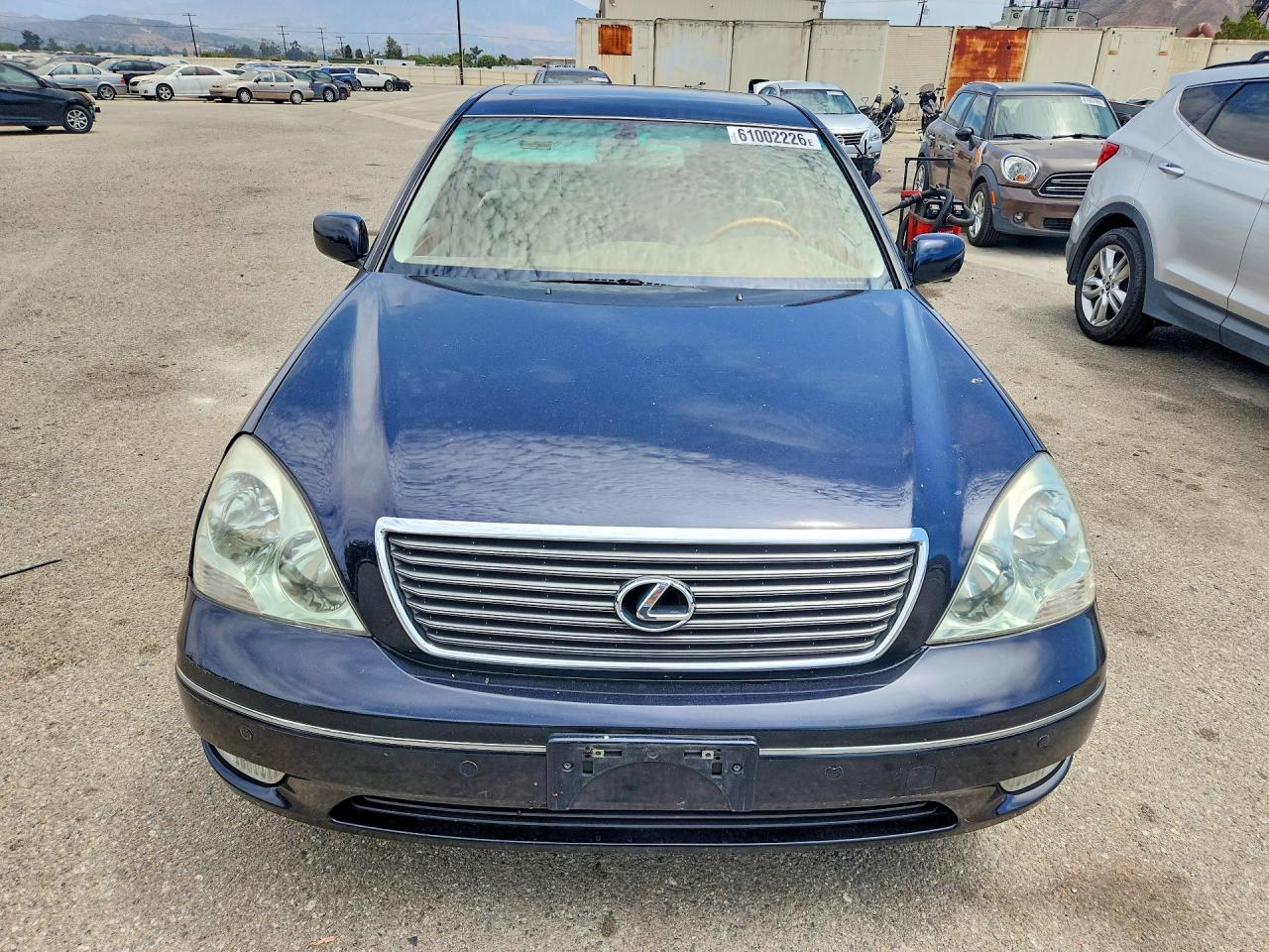 2003 Lexus Ls 430 Black vin: JTHBN30F430122640