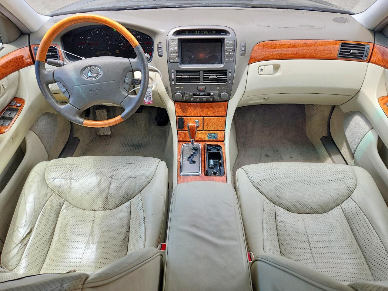 2003 Lexus Ls 430 Black vin: JTHBN30F430122640