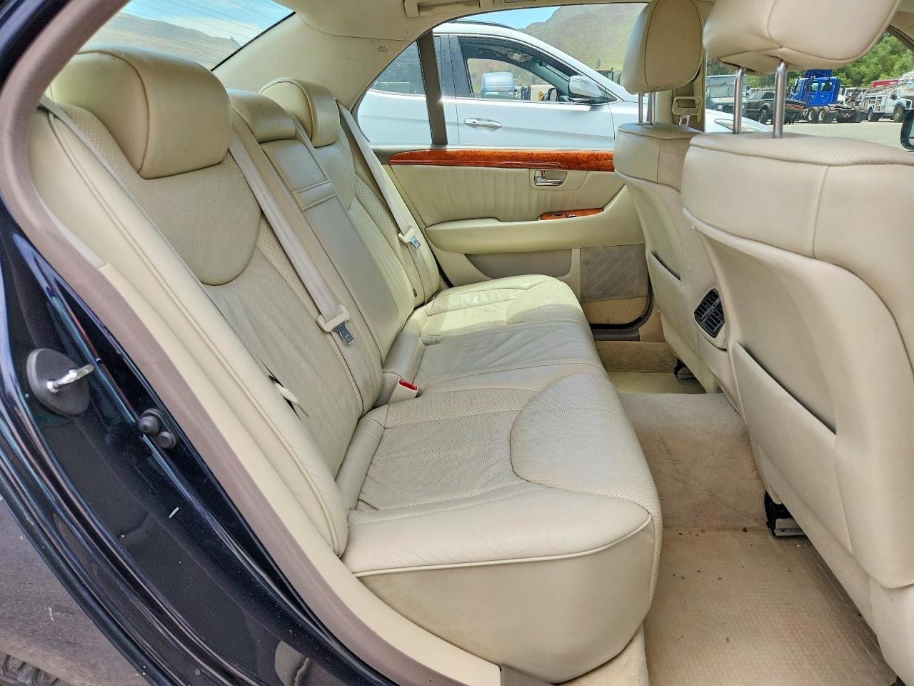 2003 Lexus Ls 430 Black vin: JTHBN30F430122640