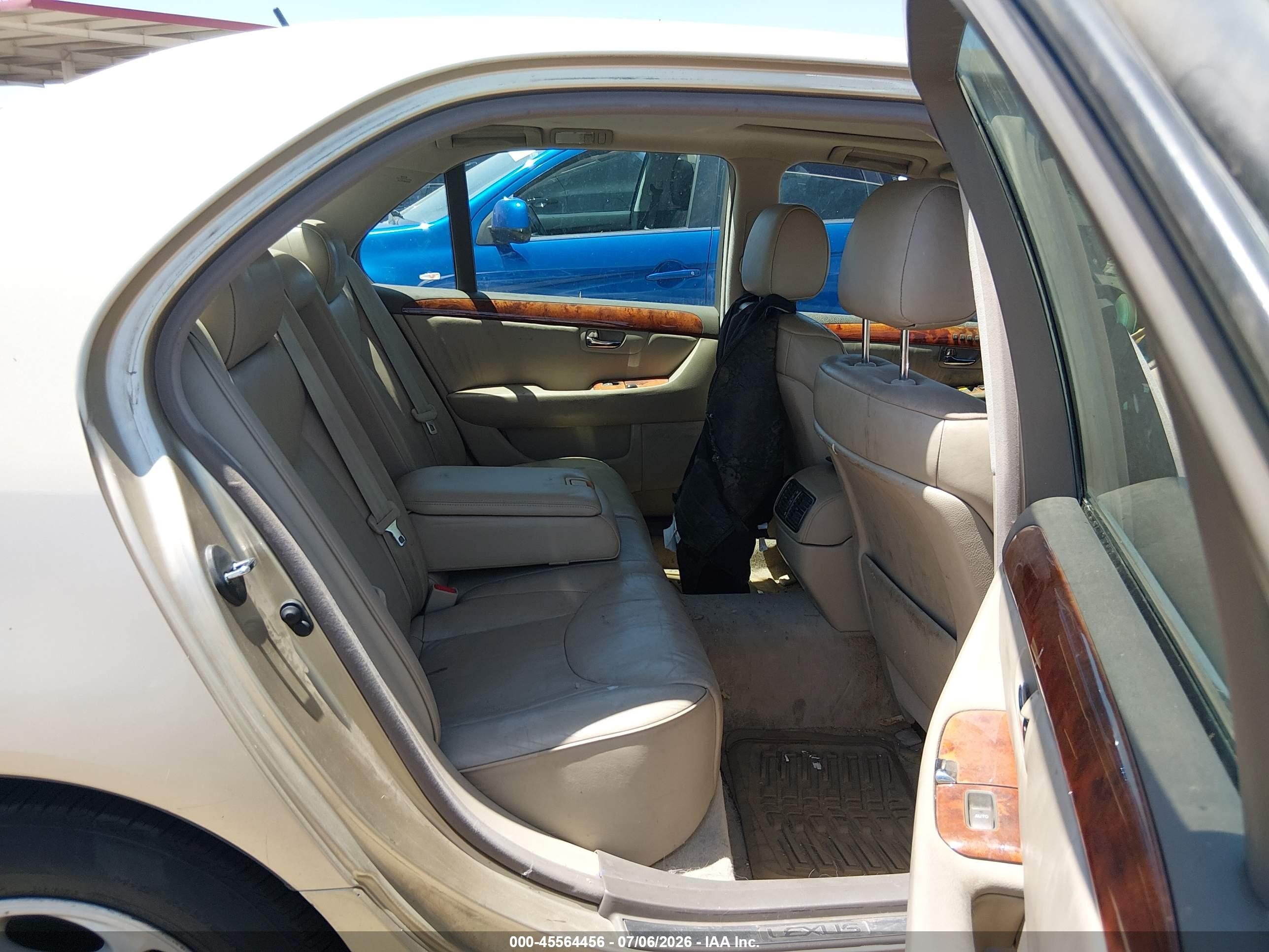 2001 Lexus Ls 430   Gold vin: JTHBN30F510015867