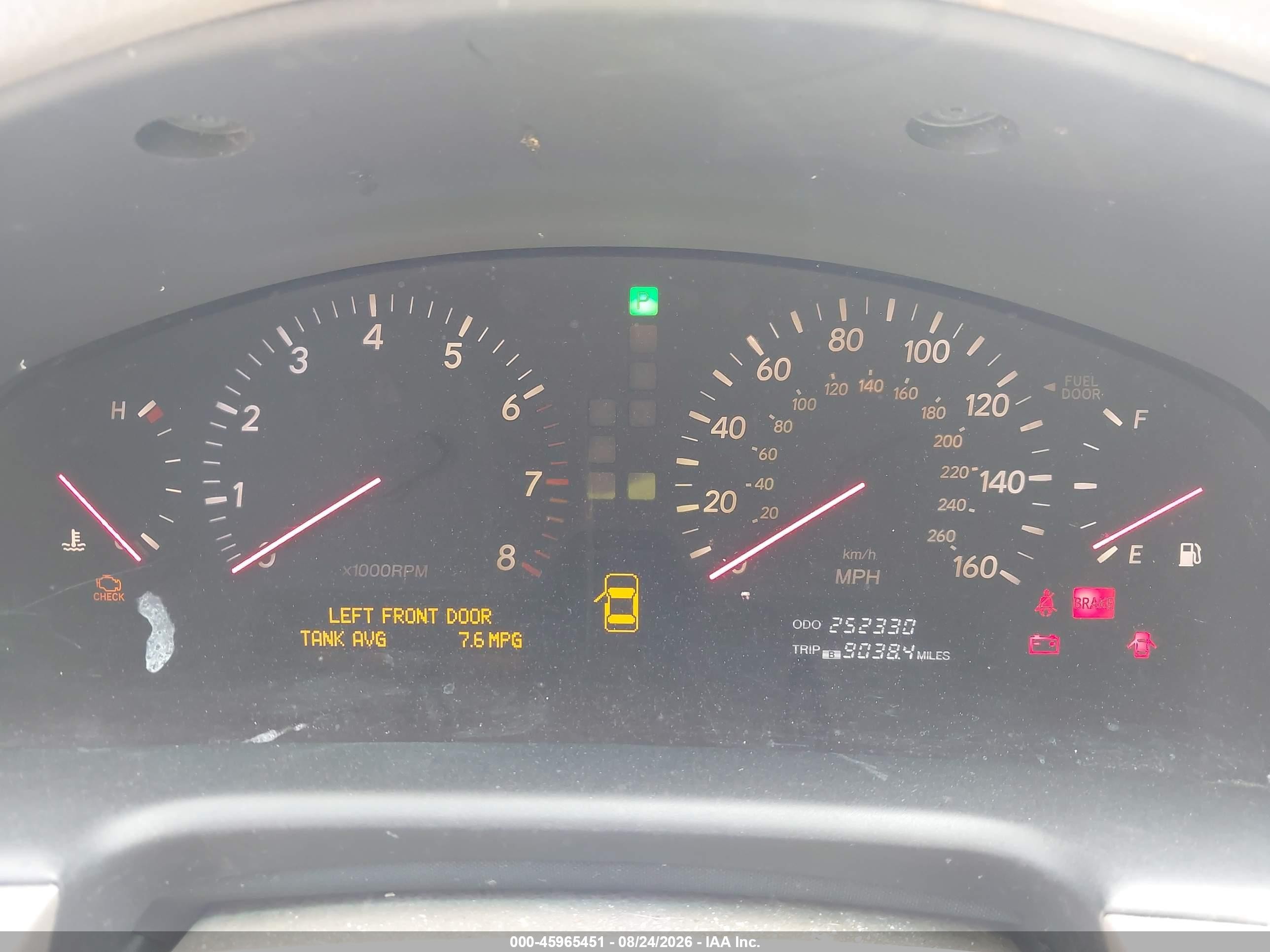 2001 Lexus Ls 430 White vin: JTHBN30F510021104