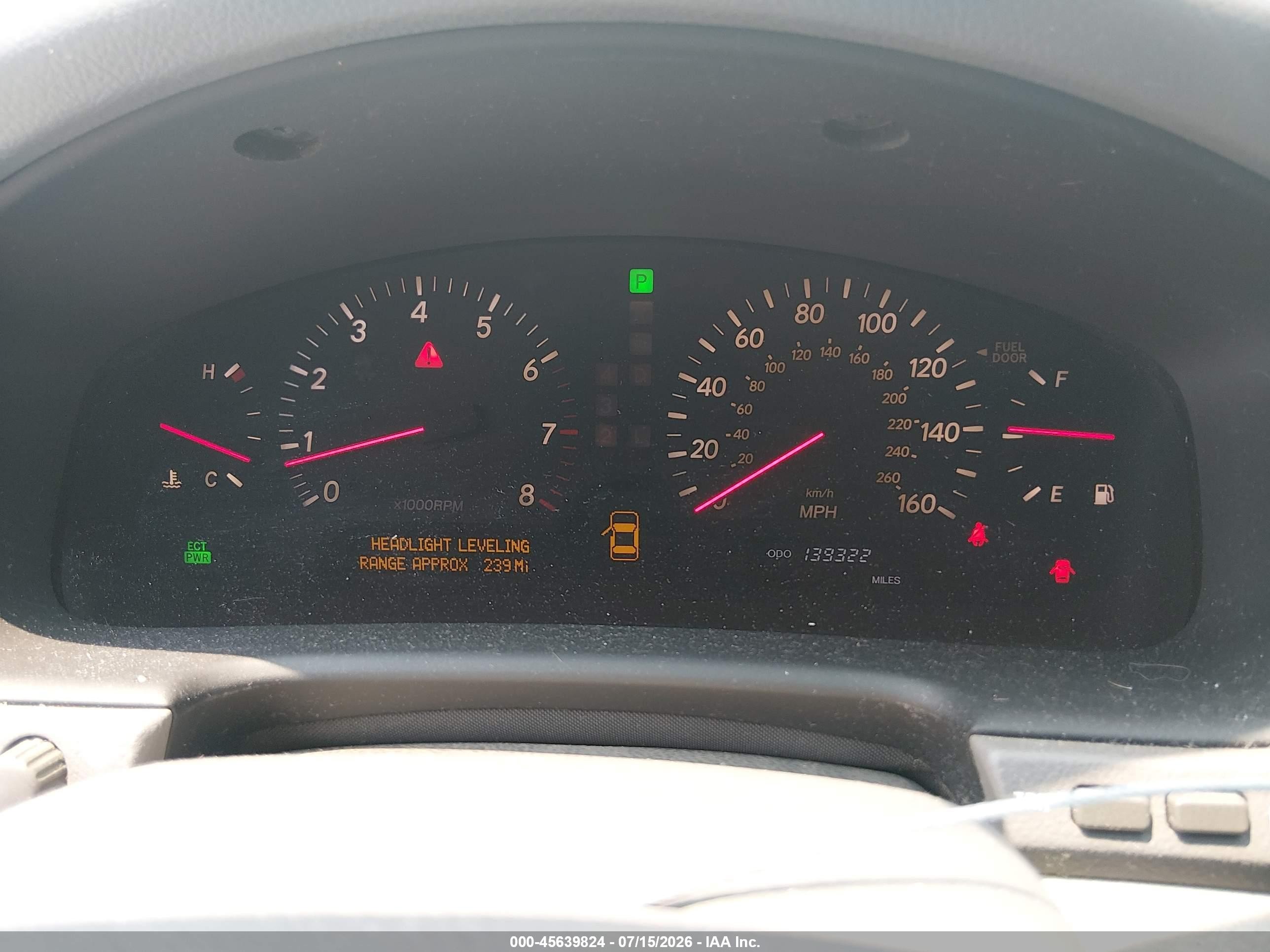 2001 Lexus Ls 430 Серебряный vin: JTHBN30F510030997