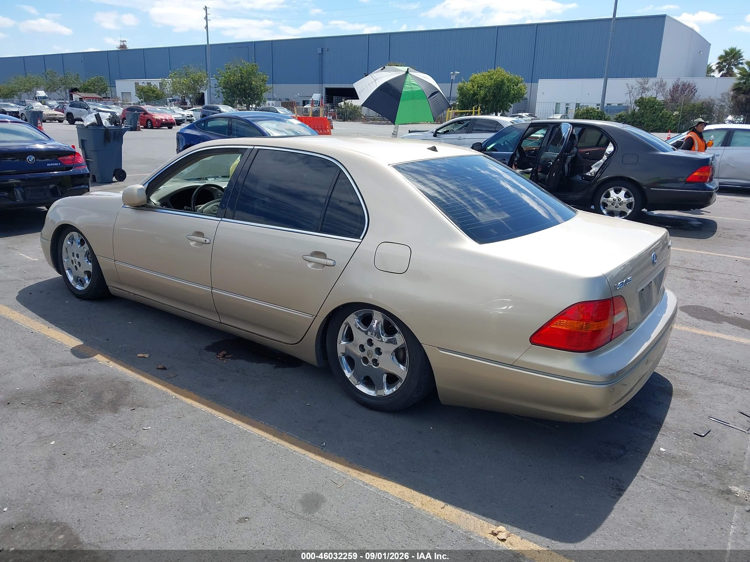 2002 Lexus Ls 430   Beige vin: JTHBN30F520054640