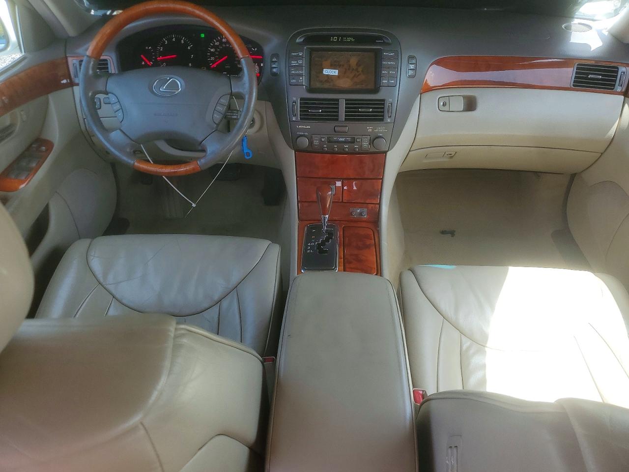 2002 Lexus Ls 430 Белый vin: JTHBN30F520064133