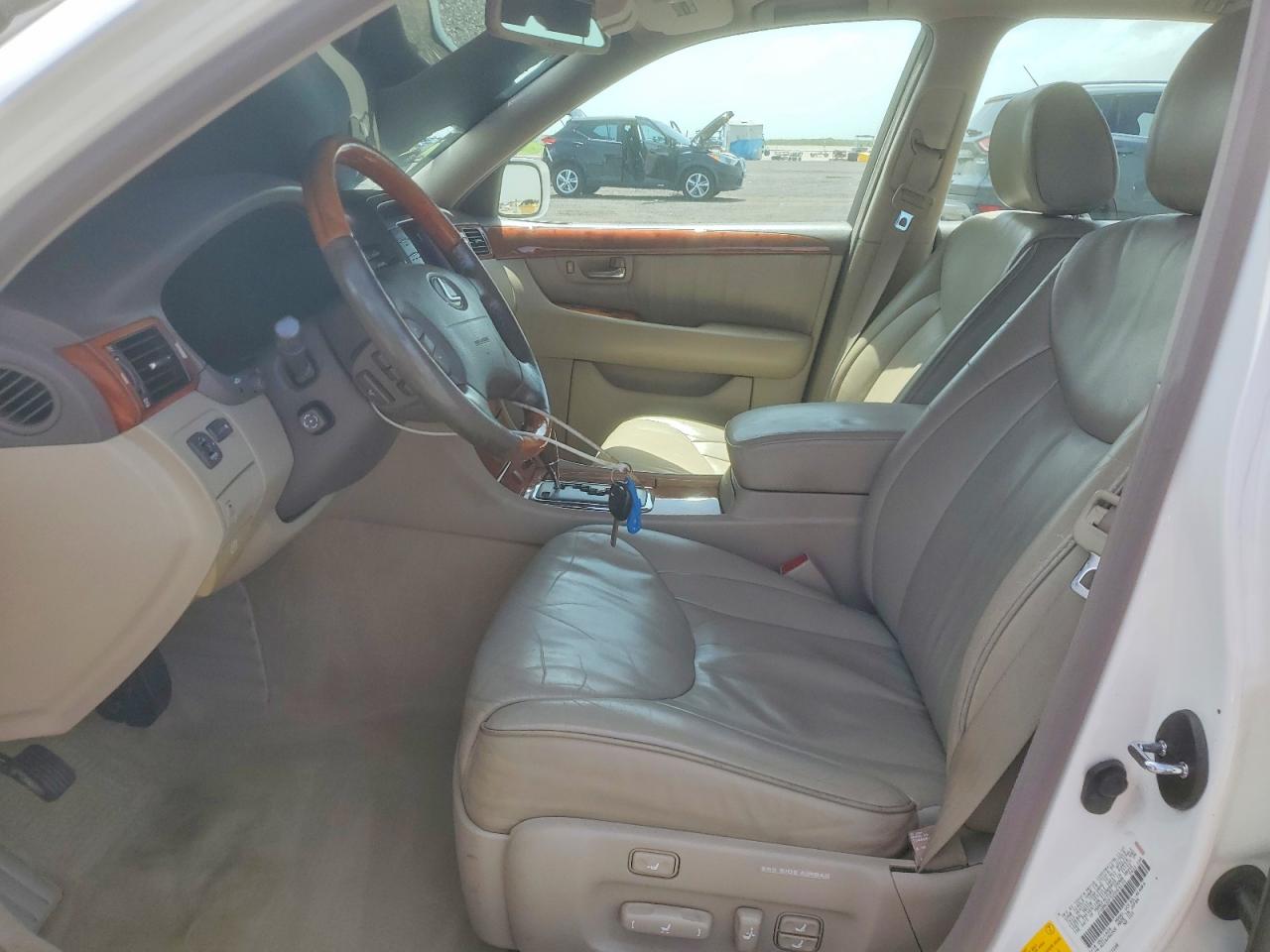 2002 Lexus Ls 430 Белый vin: JTHBN30F520064133