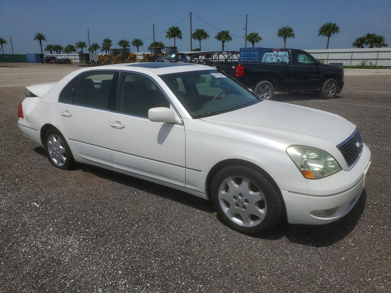 2002 Lexus Ls 430 Белый vin: JTHBN30F520064133